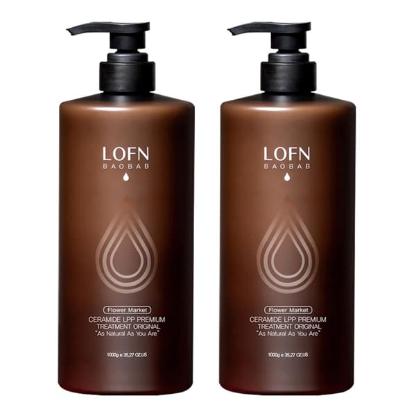 로픈 바오밥 세라마이드 LPP 프리미엄 트리트먼트 오리지널 플라워마켓 1000ml (2개)_이미지