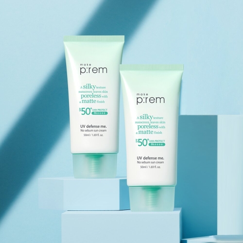 메이크프렘 유브이 디펜스 미 노세범 선크림 40ml (2개)