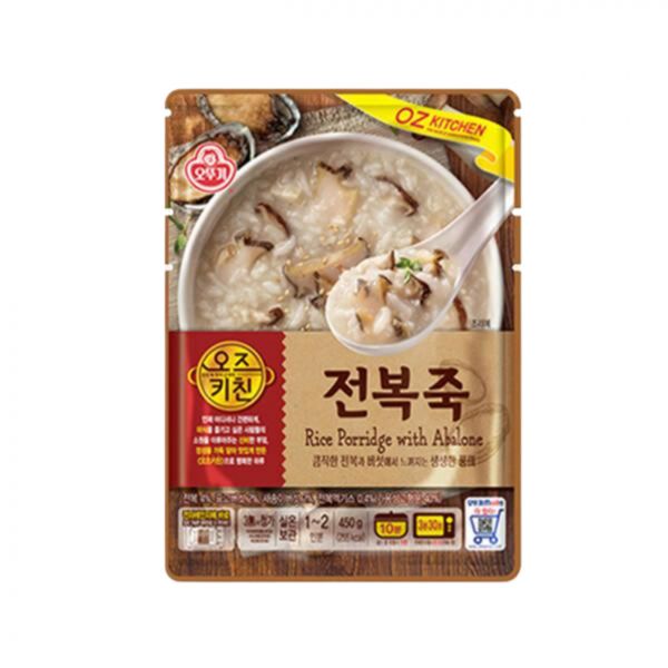 오뚜기 오즈키친 전복죽 450g (18개)_이미지