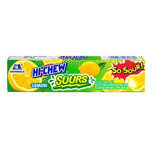 모리나가 하이츄 사우어 레몬맛 57g (3개)_이미지