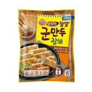 오뚜기 맛있는 찹쌀군만두 잡채 1350g_이미지
