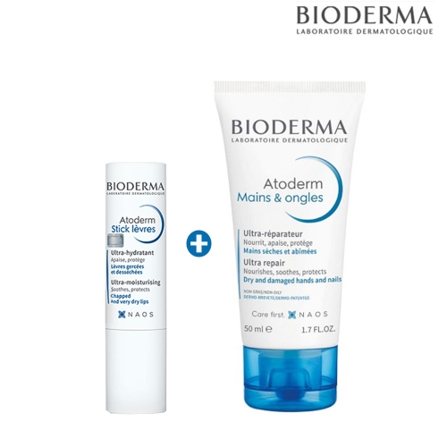 바이오더마 아토덤 립스틱 4g+핸드크림 50ml