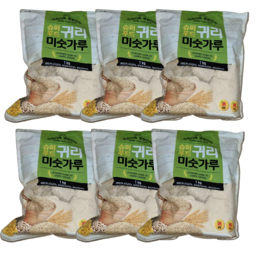 대주식품 슈퍼푸드 귀리 미숫가루 1kg (6개)_이미지