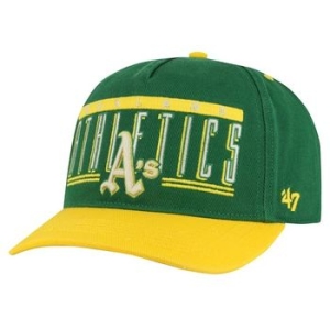  47브랜드 1049323 MLB 오클랜드 애슬레틱스 Double Headed Baseline Hitch 캡모자 원사이