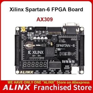라즈베리파이 alinx ax309 xilinx spartan-6 xc6slx9 fpga 개발 보드 lx9 보급형 학습 카드..