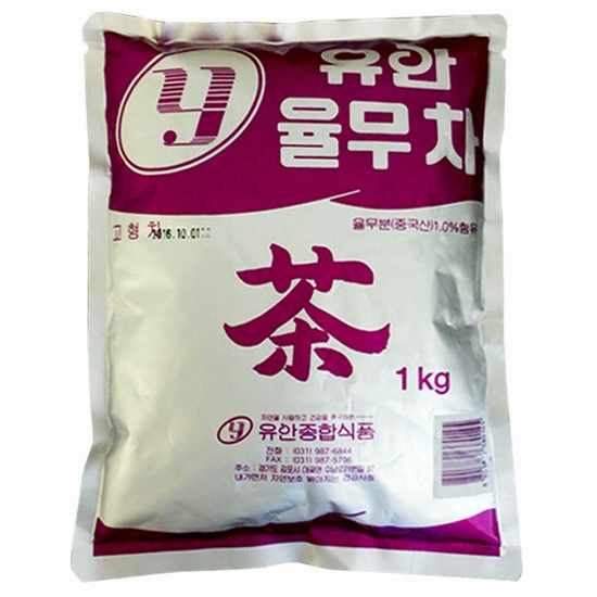 유안종합식품 자판기용 율무차 1kg (3개)_이미지