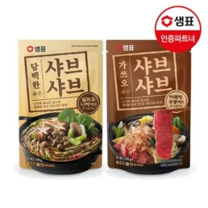 샘표식품 샘표 샤브샤브 육수 200g X4팩 /밀푀유/즉석국/양념 31760419
