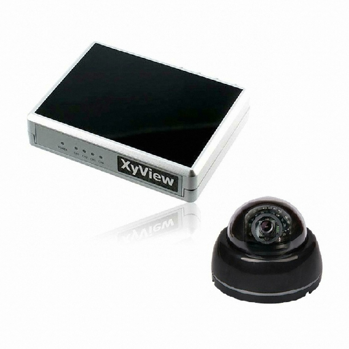 자이시큐리티 XV USB DVR 4CH + XY-D5024R 패키지 (카메라 2개+녹화기)_이미지