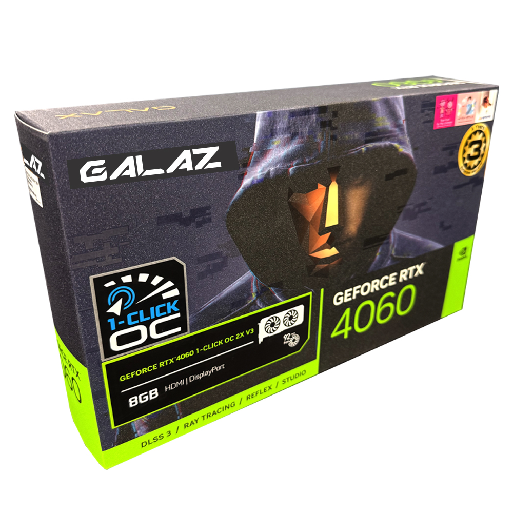 ������ GALAZ ������ RTX 4060 2X OC V3 D6 8GB