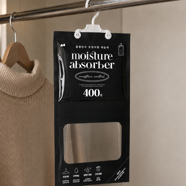 올챌린지 옷걸이 제습제 400g (10개)_이미지