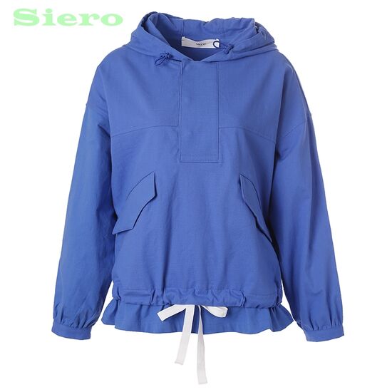 시에로 밑단 겹단 아노락 후드집업 SH2THF361_이미지