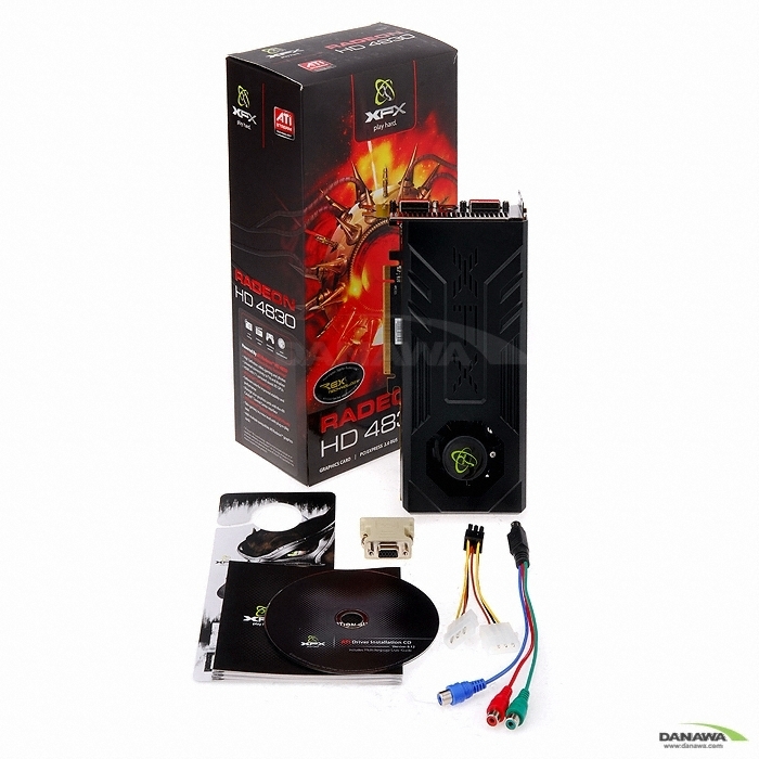 XFX 라데온 HD 4830 D3 512MB_이미지