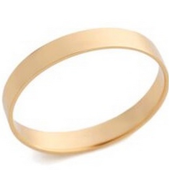 비앤비골드 18K 3.0mm 민자 열손가락 레이어드 평반지 NPR32696_이미지