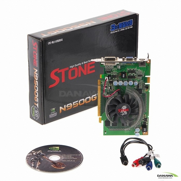 STCOM 지포스 9500GT STONE N9500GT 512MB 잘만_이미지