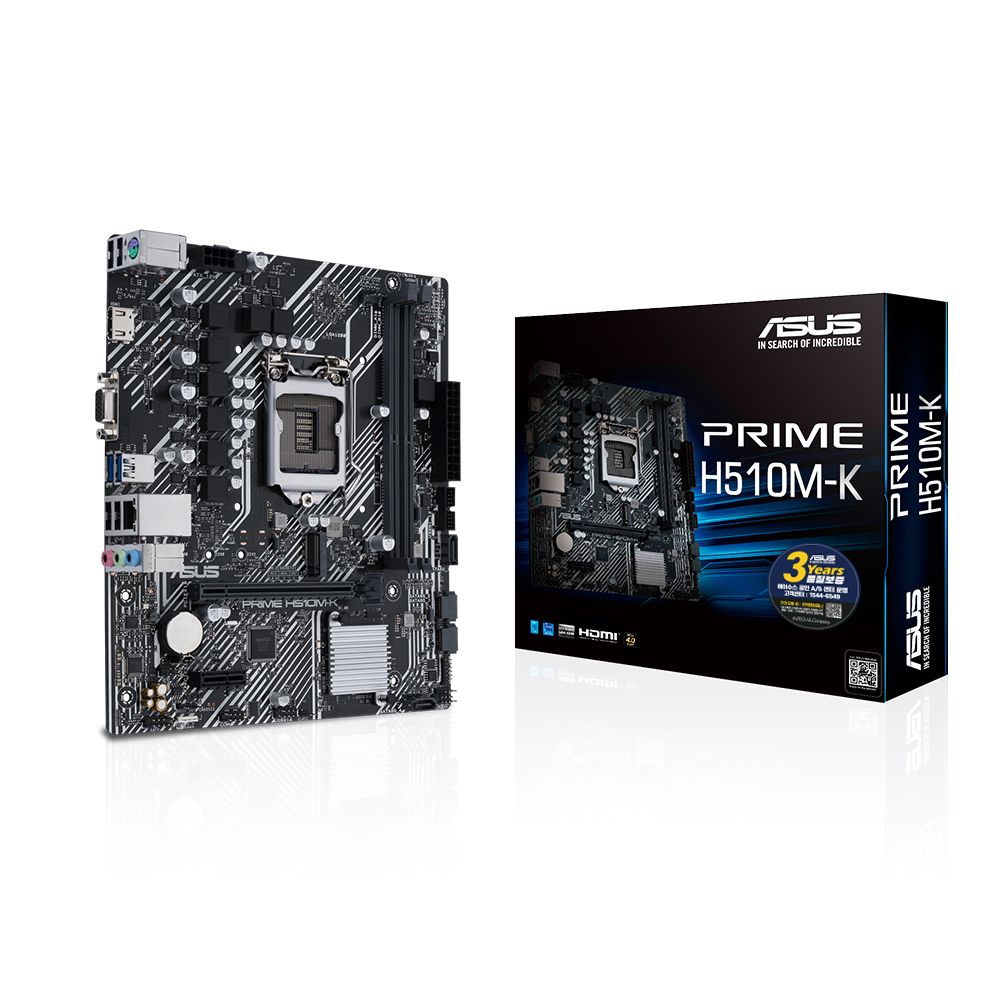 <b>ASUS</b> <b>PRIME</b> <b>H510M-K</b> 인텍앤컴퍼니