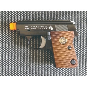 WE 마킹버젼 COLT 25 CT-25 블랙 미니 가스 핸드건_이미지