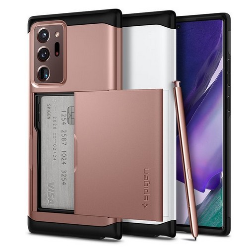 슈피겐 갤럭시노트20 울트라 슬림아머 카드슬라이더 케이스