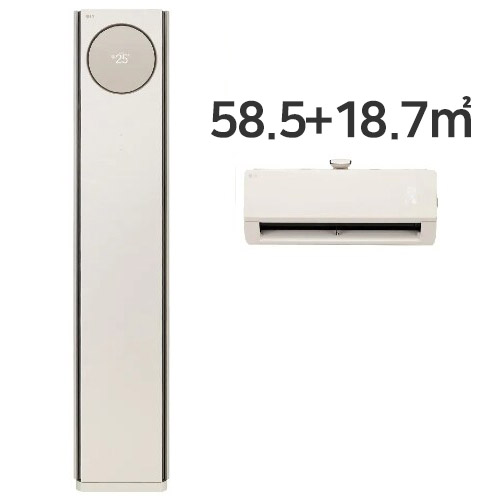 LG전자 오브제컬렉션 휘센 타워 프리미엄 FQ18PDNBM2 (공식인증 설치)