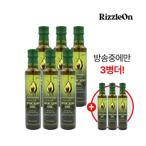 아보에프엔씨 리즐온 엑스트라버진 딥그린 아보카도오일 250ml (9개)_이미지