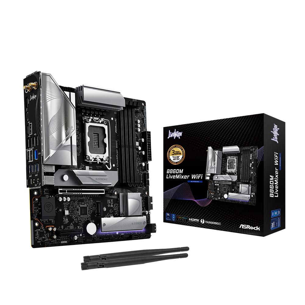 ASRock B860M LiveMixer WiFi 인텍앤컴퍼니이미지입니다. 누르면 해당 게시물로 새창이동합니다.