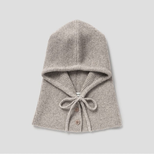 빈폴 여성 울 플레어 바라클라바 아이보리 BE5X84L320_이미지