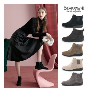 베어파우 HOLLIE 여성 앵클부츠 0701OD-W 4CM_이미지