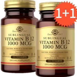 솔가 설하 비타민B12 1000 MCG 100캡슐 (2개)_이미지