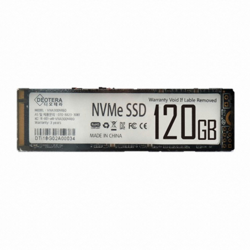 디오테라 VIVA 300NX80 M.2 NVMe (120GB)_이미지