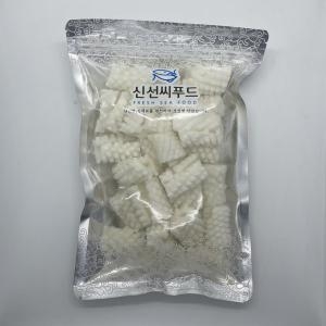 신선씨푸드 냉동 솔방울오징어 500g (1개)_이미지