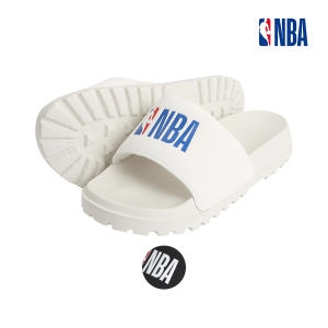 NBA 남녀공용 로고맨 베이직 슬리퍼 슬라이드 N225AS250P_이미지