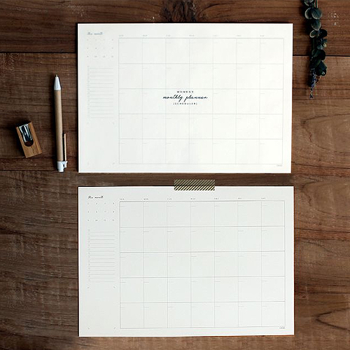 디비디 모멘트 플래너 (먼슬리)_이미지