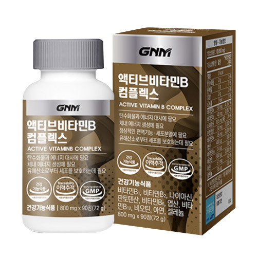 GNM자연의품격 액티브 비타민B 컴플렉스 90정 (3개)