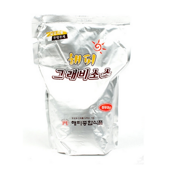 해피종합식품 해피 그래비 소스 2kg (6개)