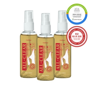 메디올가 올 클리어 풋 미스트 100ml X 3개_이미지
