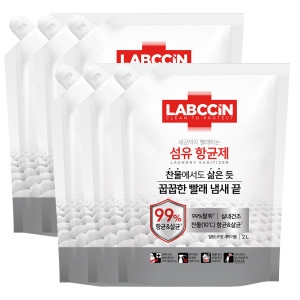 애경 랩신 섬유 항균제 솔잎향 리필 2L (6개)