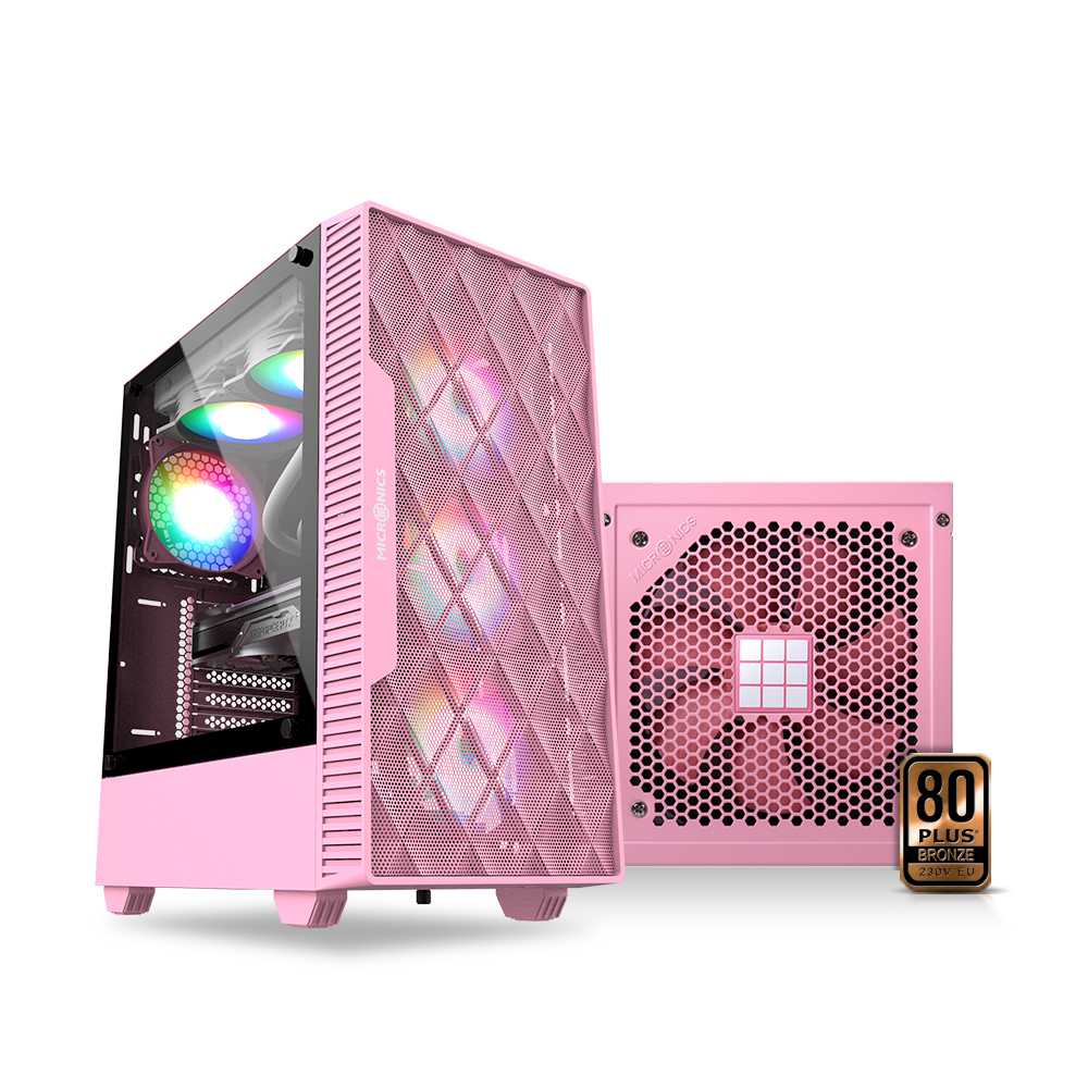 마이크로닉스 Master M60 + Classic II 650W 핑크 패키지_이미지