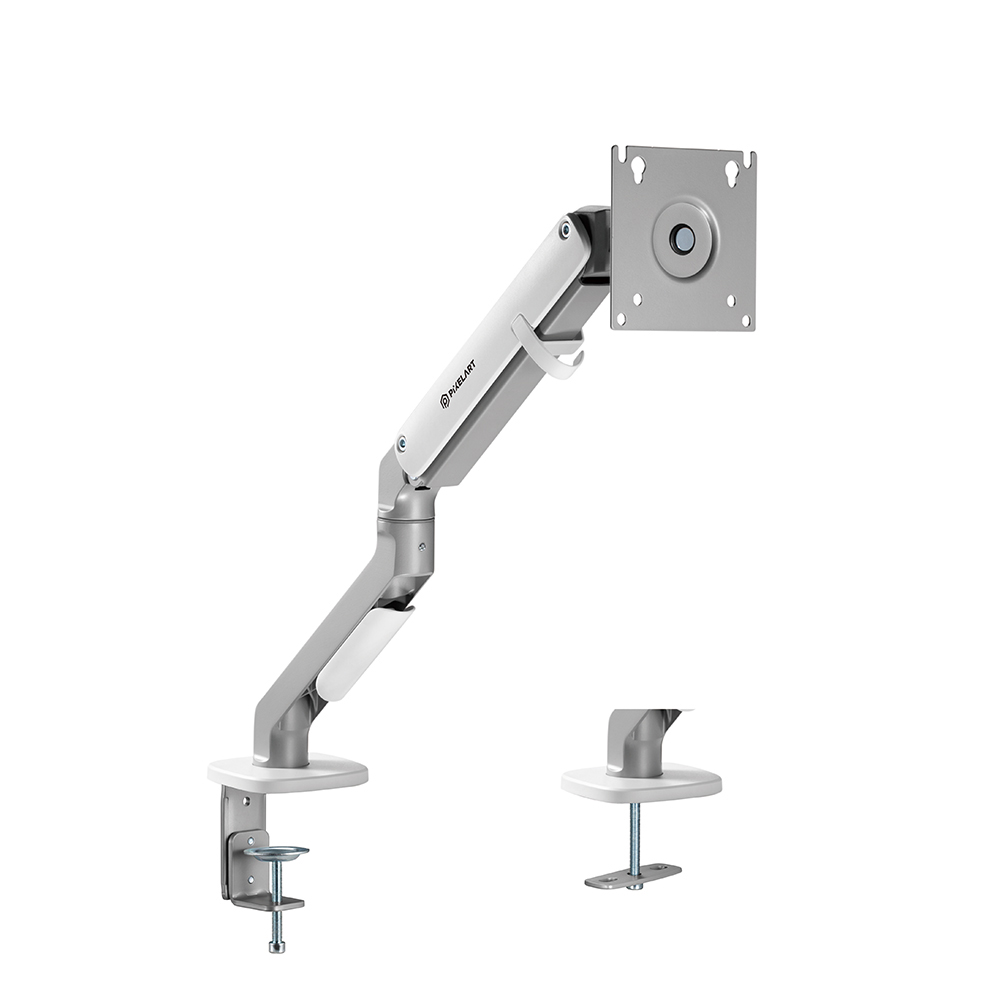 픽셀아트 스탠디아 ESZ 싱글 모니터암 화이트