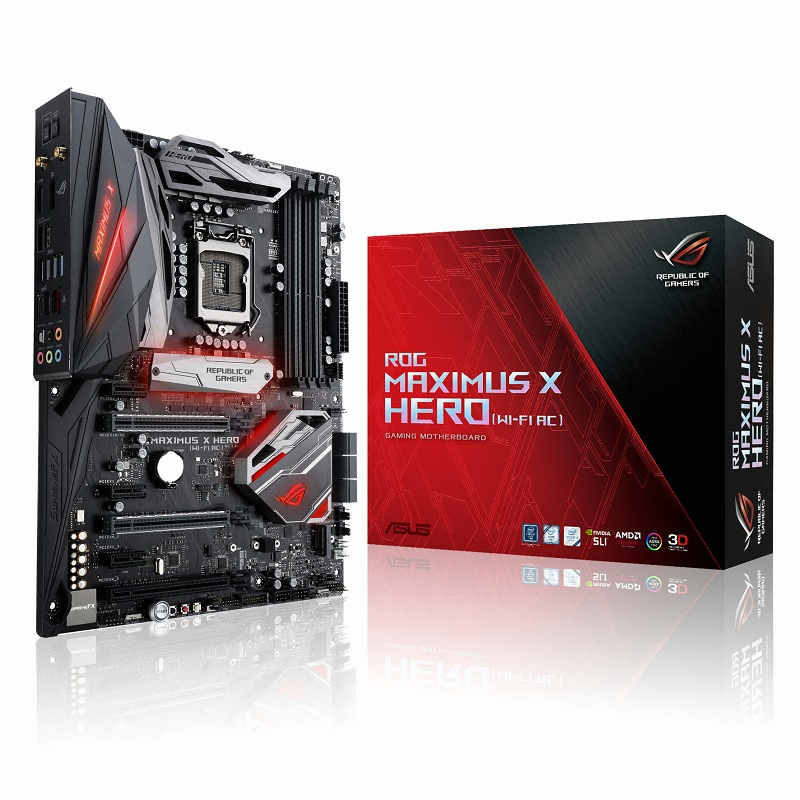 ASUS ROG MAXIMUS X HERO (WI-FI AC) 인텍앤컴퍼니_이미지