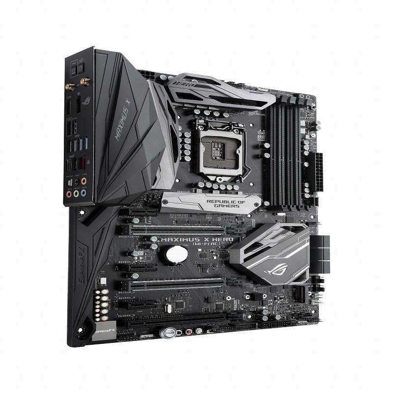 ASUS ROG MAXIMUS X HERO (WI-FI AC) 인텍앤컴퍼니_이미지