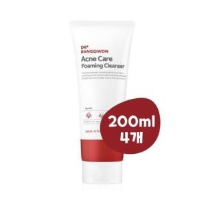 솔레오코스메틱 닥터방기원 아크네 케어 포밍 클렌저 200ml (4개)