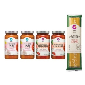 스파게소스 로제 600g x 2개 + 아라비아따 600g x 2개 +증정