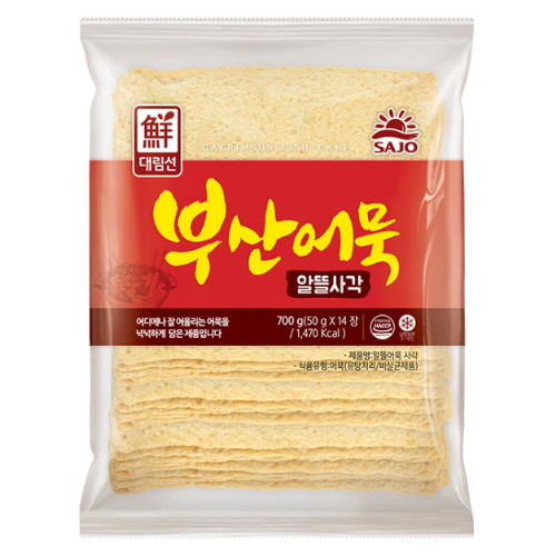 사조대림 대림선 부산어묵 알뜰사각 700g