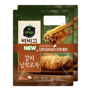 CJ제일제당 비비고 갈비납작교자 315g (2개)_이미지