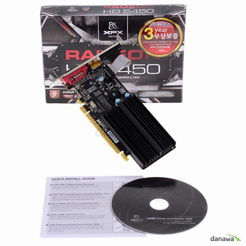XFX �󵥿� HD 5450 D3 512MB LP ������