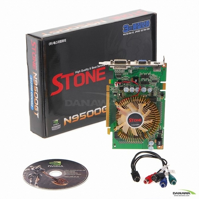 STCOM 지포스 9500GT STONE N9500GT 512MB_이미지