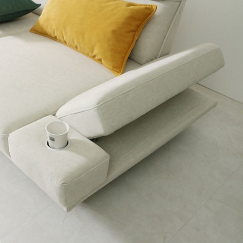 리버퍼니쳐 미온 코너형 컵홀더 스윙 갤럭시원단 패브릭 소파 6인용_이미지