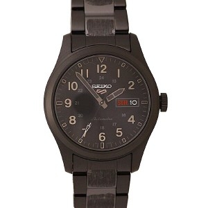 세이코 임포트 모델 IMPORT Field street Auto IP 블레스 10BAR All Black 맨즈 SRPJ09K1