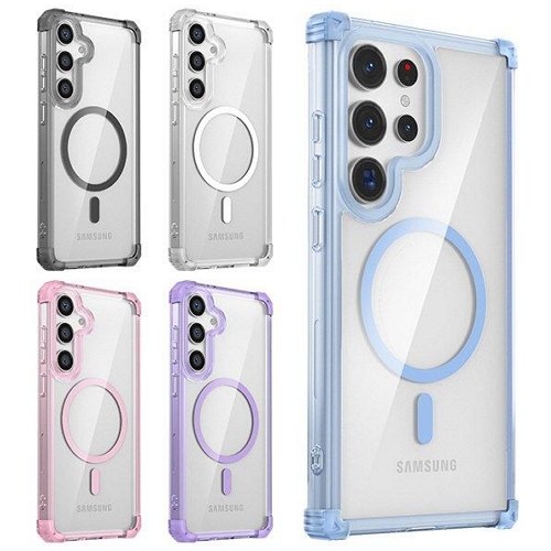 수나르 갤럭시S23 울트라 투명 젤하드 범퍼 맥세이프 케이스