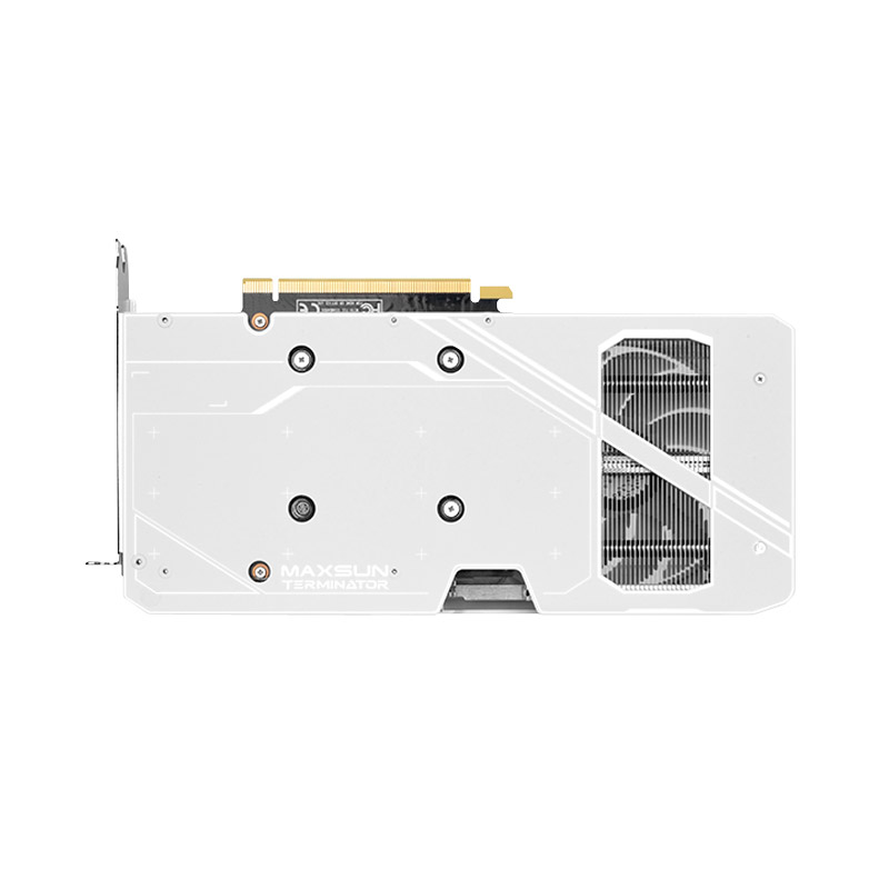 MAXSUN 지포스 RTX 4060 Ti 터미네이터 D6 8GB 스노우화이트_이미지