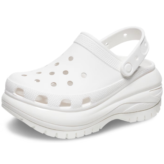 크록스 클래식 메가 크러쉬 클로그 207988-100